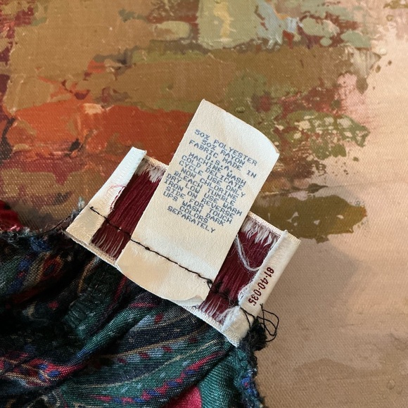 VINTAGE WORTHINGTON - Pleated Floral Skirt - Picture 7 of 9